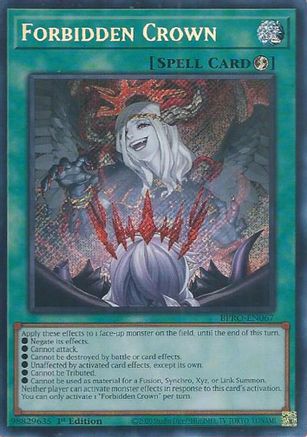 Forbidden Crown [BPRO-EN067] Secret Rare - Burst Protocol - Card Brawlers | Quebec | Canada |
