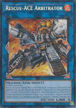 Rescue-ACE Arbitrator [BPRO-EN051] Secret Rare - Burst Protocol - Card Brawlers | Quebec | Canada |