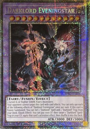 Darklord Eveningstar [BPRO-EN036] Starlight Rare - Burst Protocol - Card Brawlers | Quebec | Canada |