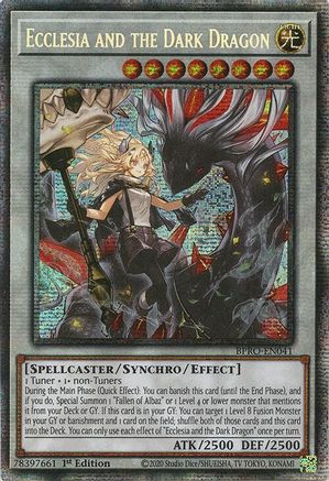 Ecclesia and the Dark Dragon [BPRO-EN041] Starlight Rare - Burst Protocol - Card Brawlers | Quebec | Canada |