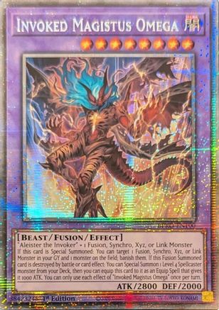 Invoked Magistus Omega [BPRO-EN100] Starlight Rare - Burst Protocol - Card Brawlers | Quebec | Canada |
