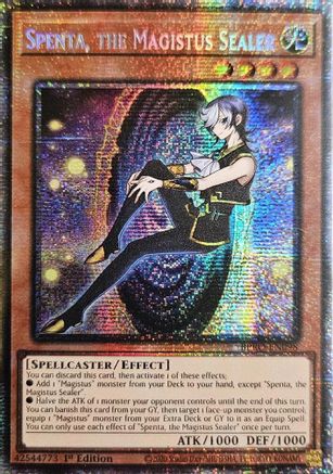 Spenta, the Magistus Sealer [BPRO-EN098] Starlight Rare - Burst Protocol - Card Brawlers | Quebec | Canada |