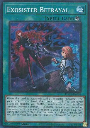Exosister Betrayal [BPRO-EN066] Super Rare - Burst Protocol - Card Brawlers | Quebec | Canada |