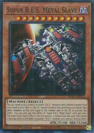 Super B.E.S. Metal Slave [BPRO-EN022] Super Rare - Burst Protocol - Card Brawlers | Quebec | Canada |