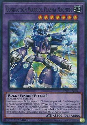 Conduction Warrior Plasma Magnum [BPRO-EN034] Super Rare - Burst Protocol - Card Brawlers | Quebec | Canada |