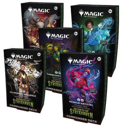 Magic: The Gathering - Secrets of Strixhaven Commander Deck Case (PREORDER) April 24, 2026 - Commander: Secrets of Strixhaven - Card Brawlers | Quebec | Canada |