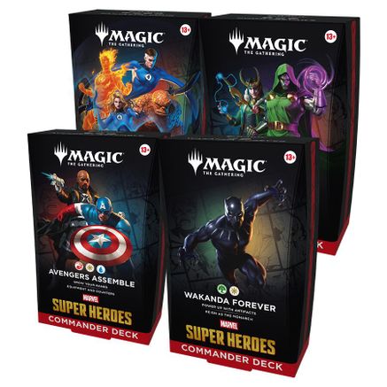 Magic the Gathering - Marvel Super Heroes Commander Deck Case