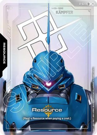 Resource (R-022) (C+) (R-022) - Steel Requiem Holofoil