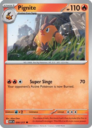 Pignite (030/null) [ME Ascended Heroes] - ME: Ascended Heroes - Card Brawlers | Quebec | Canada |