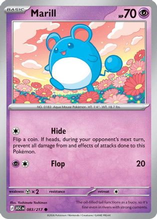 Marill (083/217) [ME Ascended Heroes] - ME: Ascended Heroes - Card Brawlers | Quebec | Canada |