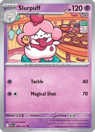 Slurpuff (094/217) [ME Ascended Heroes] - ME: Ascended Heroes - Card Brawlers | Quebec | Canada |
