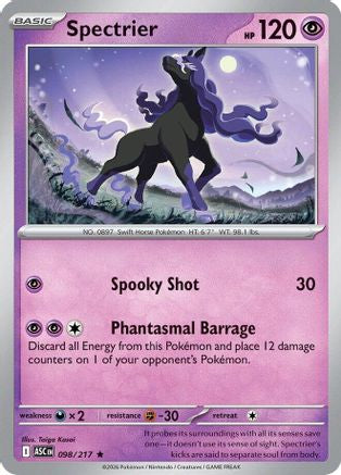 Spectrier (098/null) - Holofoil [ME Ascended Heroes] - ME: Ascended Heroes - Card Brawlers | Quebec | Canada |