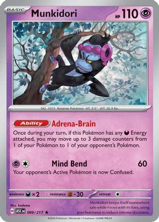 Munkidori (099/null) - Holofoil [ME Ascended Heroes] - ME: Ascended Heroes - Card Brawlers | Quebec | Canada |