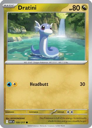 Dratini (150/null) [ME Ascended Heroes] - ME: Ascended Heroes - Card Brawlers | Quebec | Canada |