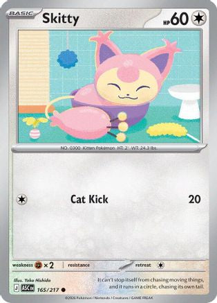 Skitty (165/null) [ME Ascended Heroes] - ME: Ascended Heroes - Card Brawlers | Quebec | Canada |