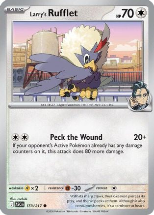Larry's Rufflet (173/null) - Reverse Holofoil [ME Ascended Heroes] - ME: Ascended Heroes - Card Brawlers | Quebec | Canada |