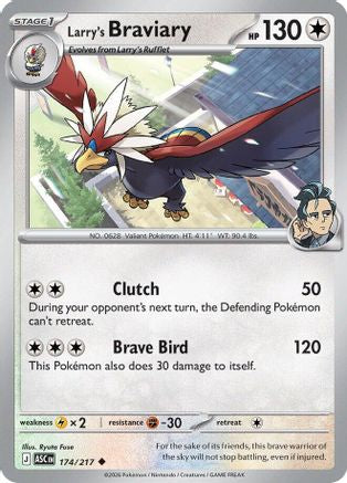 Larry's Braviary (174/null) [ME Ascended Heroes] - ME: Ascended Heroes - Card Brawlers | Quebec | Canada |