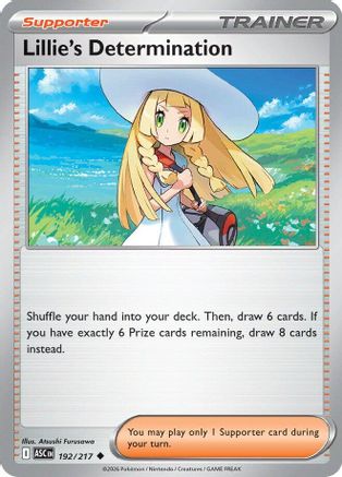 Lillie's Determination (192/null) [ME Ascended Heroes] - ME: Ascended Heroes - Card Brawlers | Quebec | Canada |