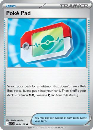 Poke Pad (198/null) [ME Ascended Heroes] - ME: Ascended Heroes - Card Brawlers | Quebec | Canada |