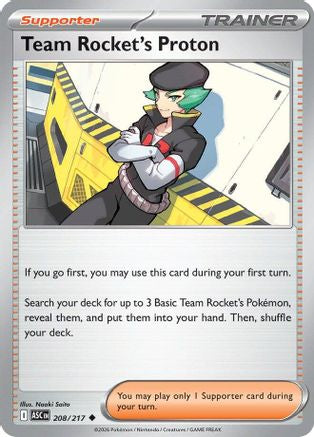 Team Rocket's Proton (208/null) [ME Ascended Heroes] - ME: Ascended Heroes - Card Brawlers | Quebec | Canada |