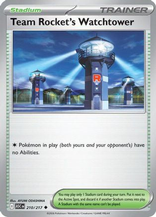 Team Rocket's Watchtower (210/null) [ME Ascended Heroes] - ME: Ascended Heroes - Card Brawlers | Quebec | Canada |