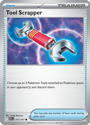 Tool Scrapper (212/null) [ME Ascended Heroes] - ME: Ascended Heroes - Card Brawlers | Quebec | Canada |