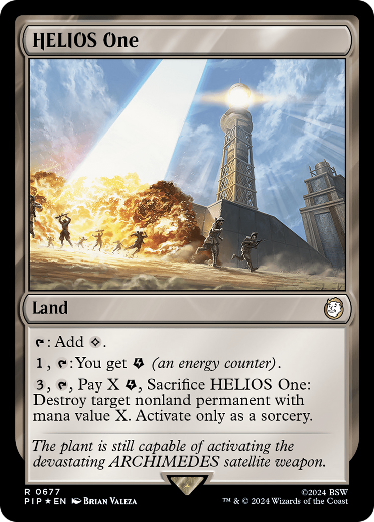 HELIOS One (Surge Foil) [Fallout] - Magic: The Gathering - Card Brawlers | Quebec | Canada |