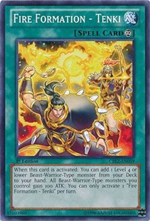 Fire Formation - Tenki [CBLZ-EN059] Common - Yu-Gi-Oh! - Card Brawlers | Quebec | Canada |