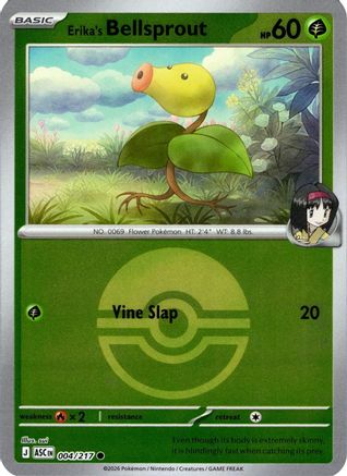 Erika's Bellsprout (Poke Ball) (004/null) - Reverse Holofoil [ME Ascended Heroes] - ME: Ascended Heroes - Card Brawlers | Quebec | Canada |