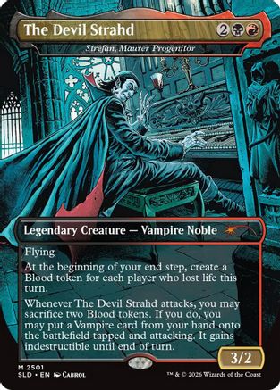 The Devil Strahd - Strefan, Maurer Progenitor (SLD-2501) - Secret Lair Drop Series - Secret Lair Drop Series - Card Brawlers | Quebec | Canada |