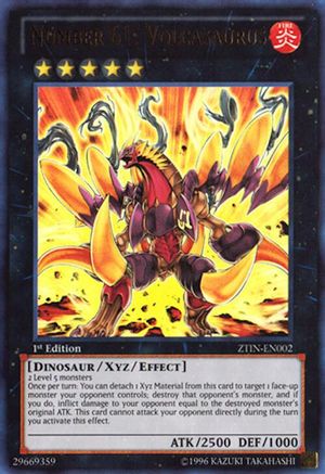 Number 61: Volcasaurus [ZTIN-EN002] Ultra Rare - Yu-Gi-Oh! - Card Brawlers | Quebec | Canada |