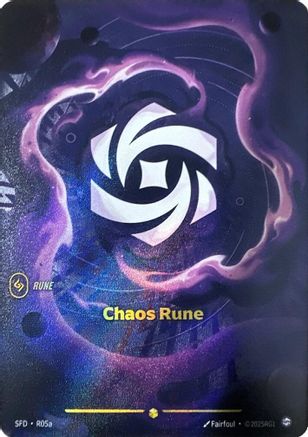 Chaos Rune (Alternate Art) (R05a) - Spiritforged Foil - Spiritforged - Card Brawlers | Quebec | Canada |