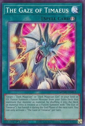 The Gaze of Timaeus [MZMU-EN013] Collector's Rare - Maze of Muertos - Card Brawlers | Quebec | Canada |