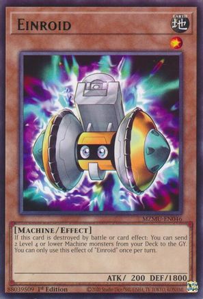 Einroid [MZMU-EN046] Rare - Maze of Muertos - Card Brawlers | Quebec | Canada |