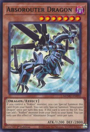 Absorouter Dragon [MZMU-EN090] Rare - Maze of Muertos - Card Brawlers | Quebec | Canada |