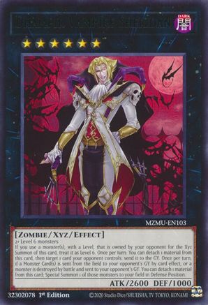 Dhampir Vampire Sheridan [MZMU-EN103] Rare - Maze of Muertos - Card Brawlers | Quebec | Canada |