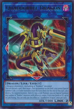 Quadborrel Dragon [MZMU-EN108] Rare - Maze of Muertos - Card Brawlers | Quebec | Canada |
