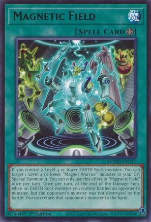 Magnetic Field [MZMU-EN111] Rare - Maze of Muertos - Card Brawlers | Quebec | Canada |