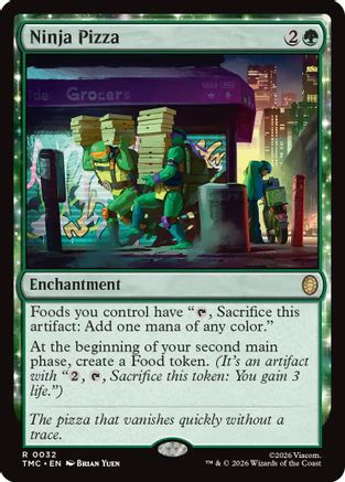 Ninja Pizza (TMC-032) - Commander: Teenage Mutant Ninja Turtles