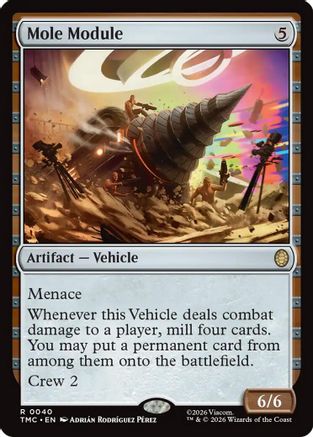 Mole Module (TMC-040) - Commander: Teenage Mutant Ninja Turtles