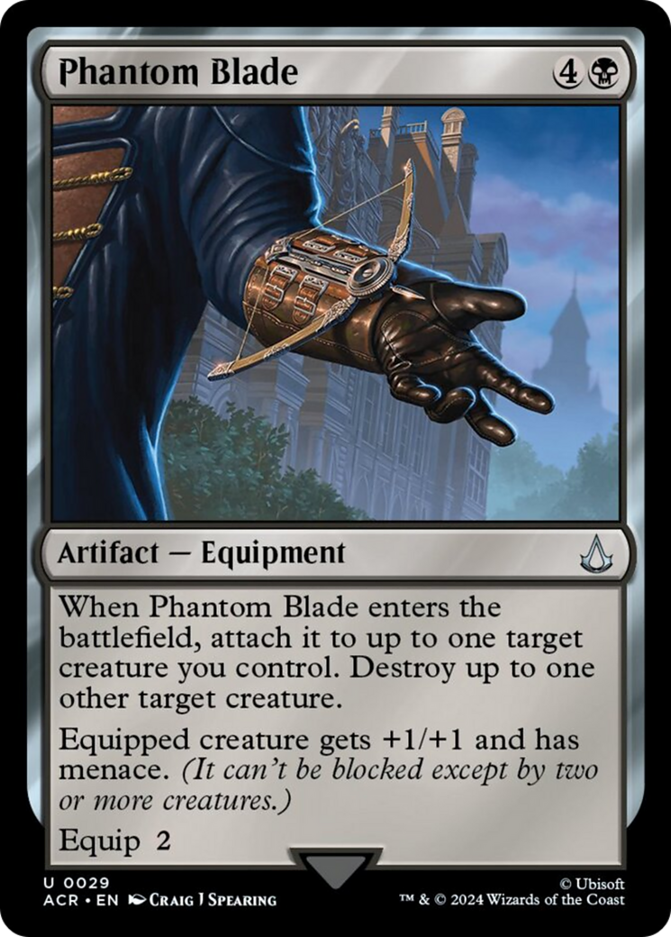 Phantom Blade [Assassin's Creed] - Magic: The Gathering - Card Brawlers | Quebec | Canada |