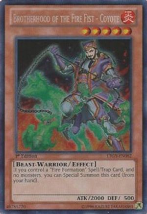 Brotherhood of the Fire Fist - Coyote [LTGY-EN082] Secret Rare - Yu-Gi-Oh! - Card Brawlers | Quebec | Canada |
