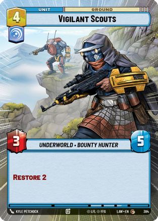 Vigilant Scouts (Hyperspace) (340) - A Lawless Time - A Lawless Time - Card Brawlers | Quebec | Canada |