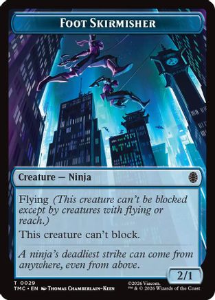 Foot Skirmisher (TMC-029) - Commander: Teenage Mutant Ninja Turtles