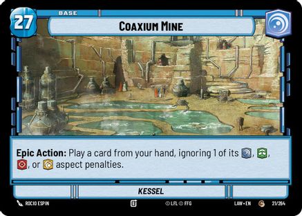 Coaxium Mine // Credit (21 // T01) - A Lawless Time - A Lawless Time - Card Brawlers | Quebec | Canada |