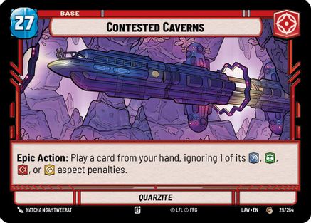 Contested Caverns // Experience (25 // T02) - A Lawless Time - A Lawless Time - Card Brawlers | Quebec | Canada |