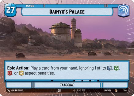 Daimyo's Palace // Credit (Hyperspace) (284 // T04) - A Lawless Time - A Lawless Time - Card Brawlers | Quebec | Canada |