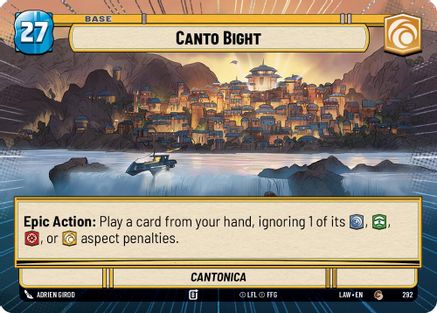 Canto Bight // Credit (Hyperspace) (292 // T04) - A Lawless Time - A Lawless Time - Card Brawlers | Quebec | Canada |
