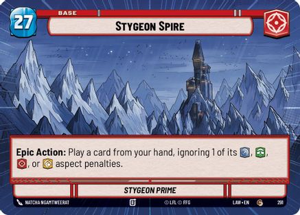 Stygeon Spire // Experience (Hyperspace) (291 // T05) - A Lawless Time - A Lawless Time - Card Brawlers | Quebec | Canada |