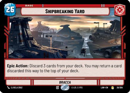 Shipbreaking Yard (26) - A Lawless Time - A Lawless Time - Card Brawlers | Quebec | Canada |